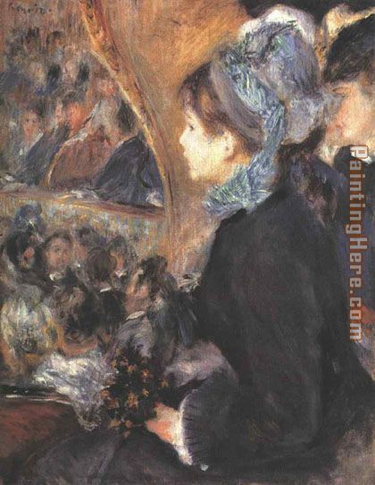 Pierre Auguste Renoir Her First Evening Out